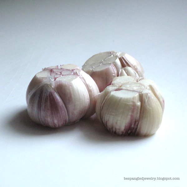 Bespangled Jewelry How to Roast Garlic
