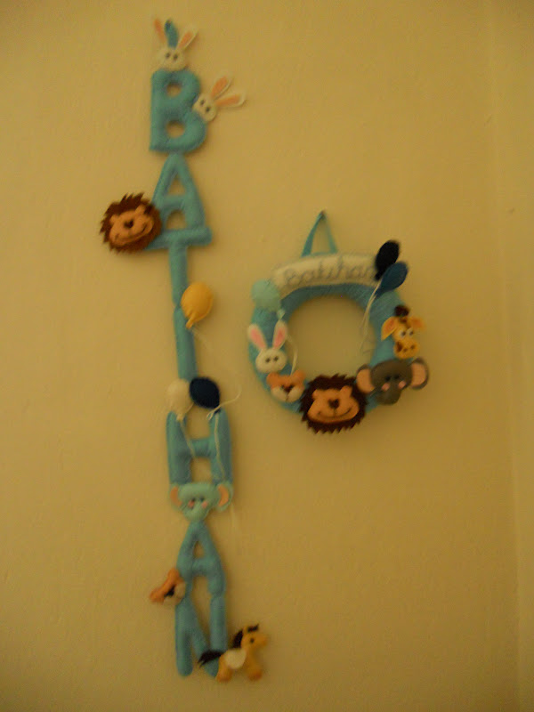 ATÖLYECE KEÇE ÇALIŞMALARIM BEBEK ODASI SÜSLERİ