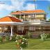 ATTRACTIVE KERALA HOUSE WITH POOJA ROOM IN 2000 SQUARE FEET