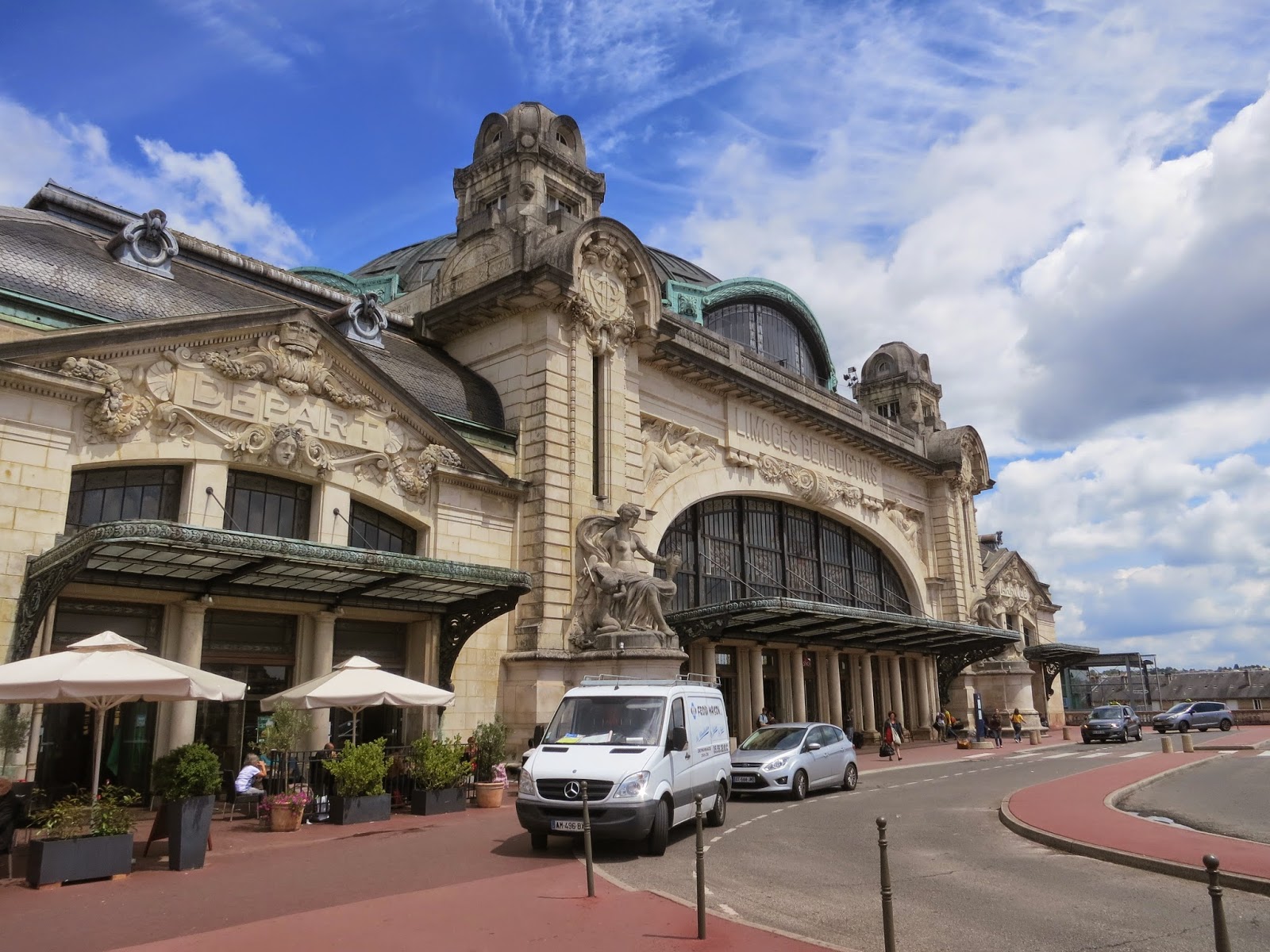 journal culinaire La gare de Limoges