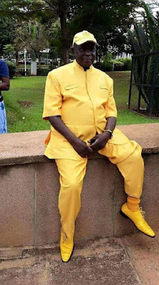 Photos: Lol... Ugandan Legislator put up for sale on OLX after he was spotted urinating on the wall of Ministry of Finance building