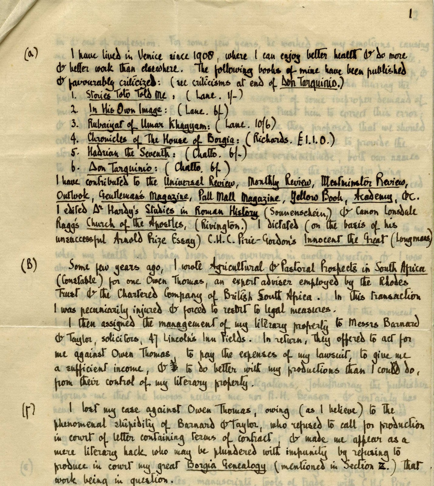 QUEEREST. LIBRARY. EVER. Frederick Rolfe Collection