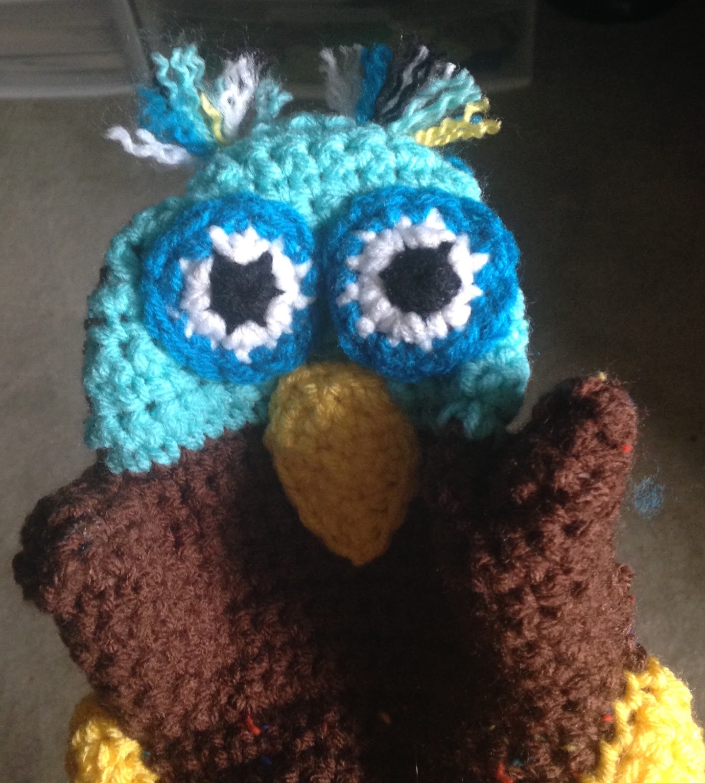 The Perfect Stitch... Owl Hand Puppet...