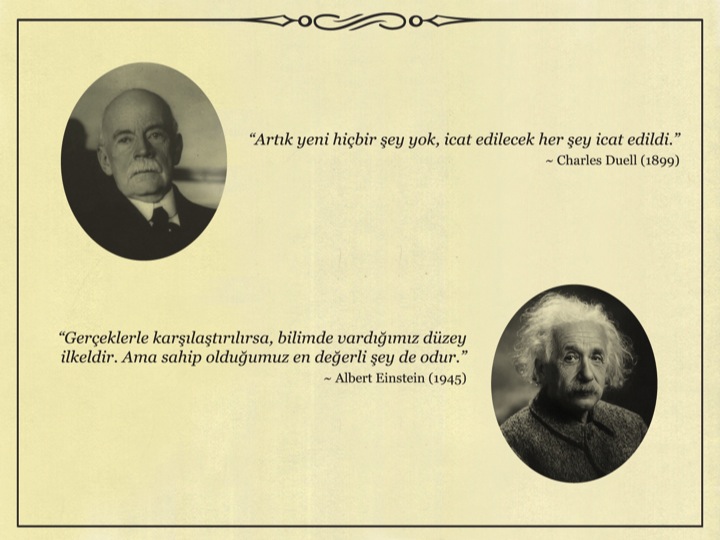 Ege Üniversitesi Açılış Dersi (Metin)