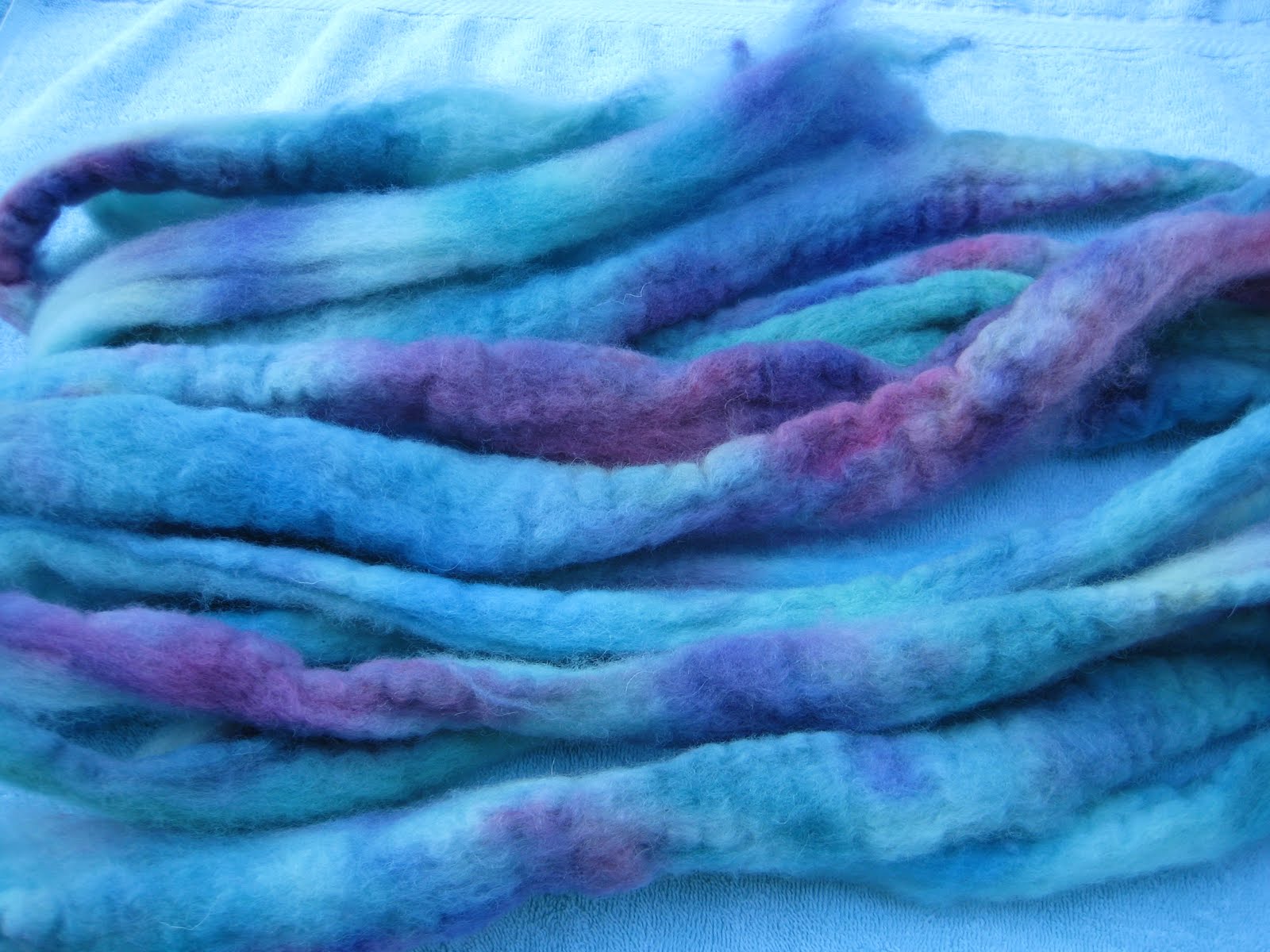 Raw Catholic Knitter My First Felted Fleece