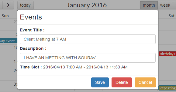 Fullcalendar Free Slots