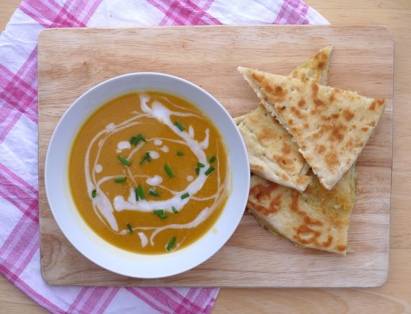 This Muslim Girl Bakes Roasted Butternut Squash Soup + Smoky Cheddar