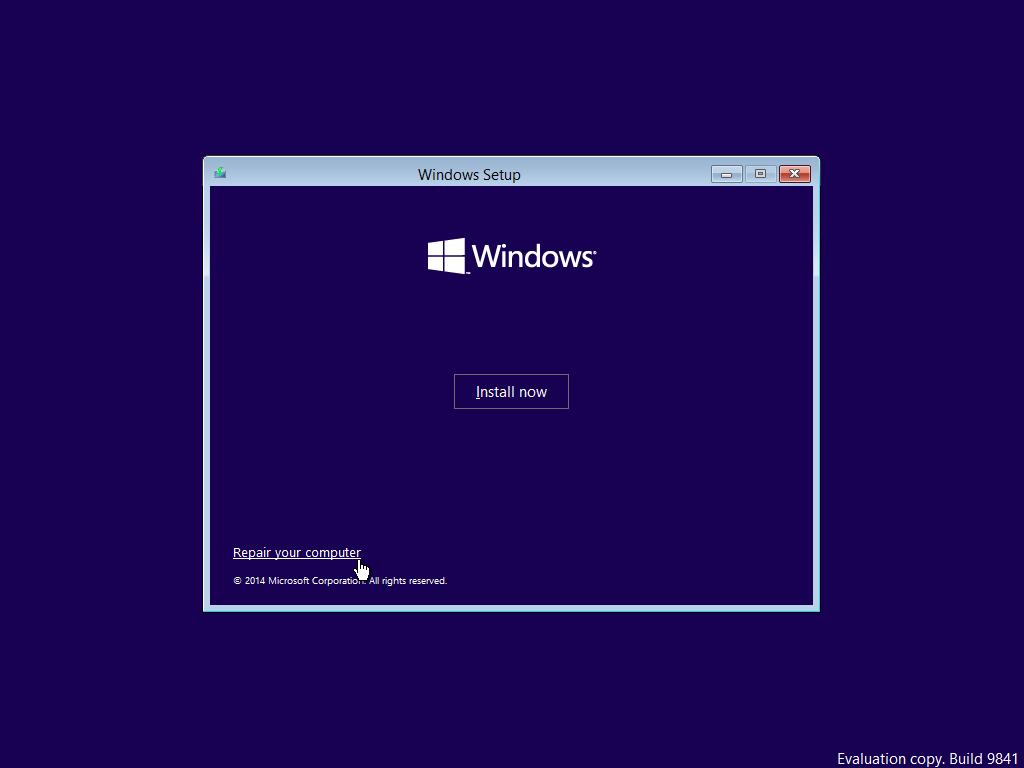 Memperbaiki Broken Windows 10 Installation Memperbaiki Broken Windows 10 Installation