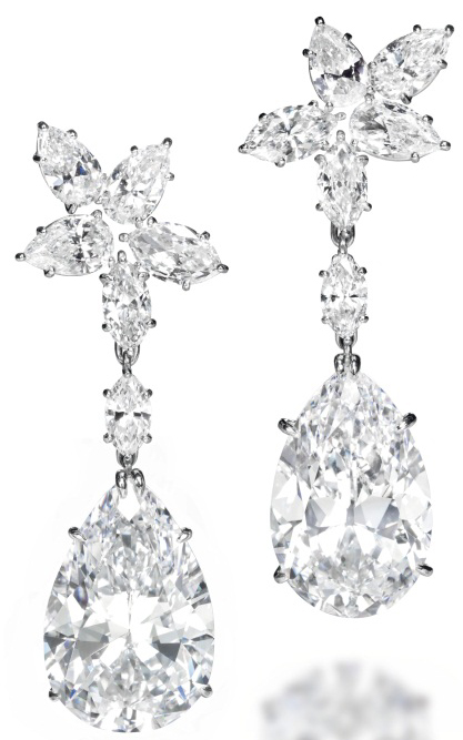 Harry Winston Diamond Earrings Could Fetch Nearly $4 Million at ...