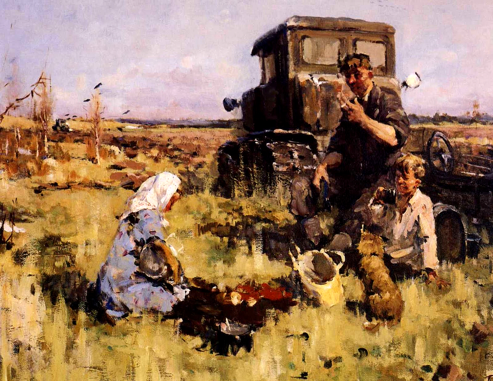 Девушки механизаторы