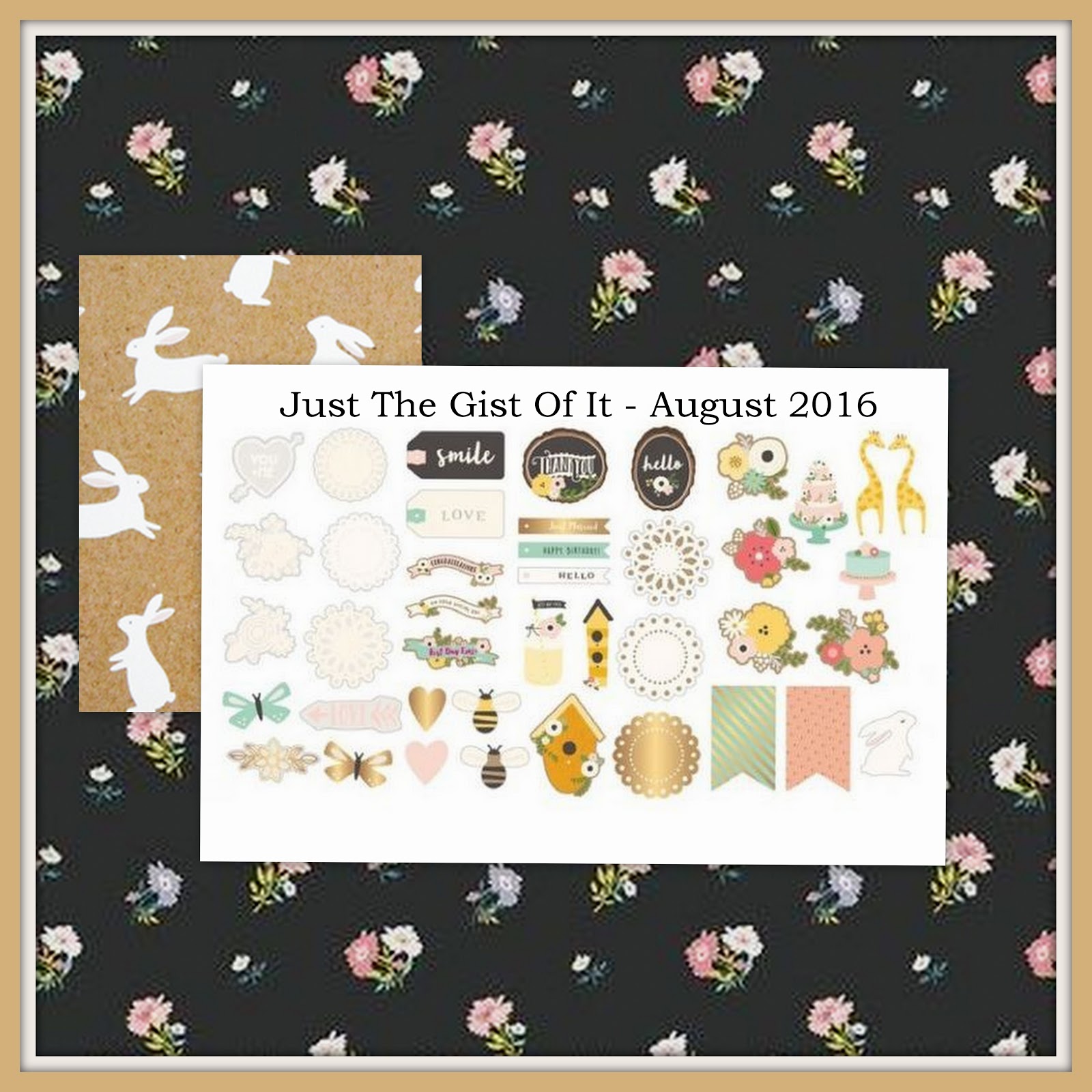 Counterfeit Kit Challenge August 2016 Just The Gist Of It