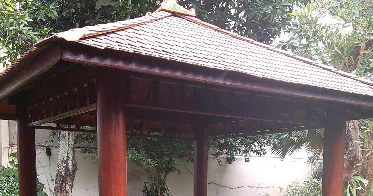 Gazebo Besi Minimalis