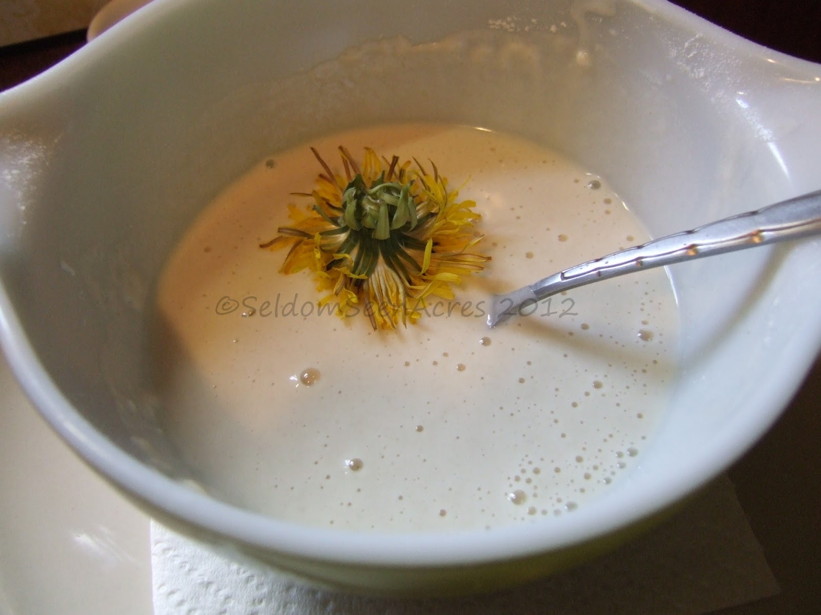 Seldom Seen Acres Fried Dandelion Flowers