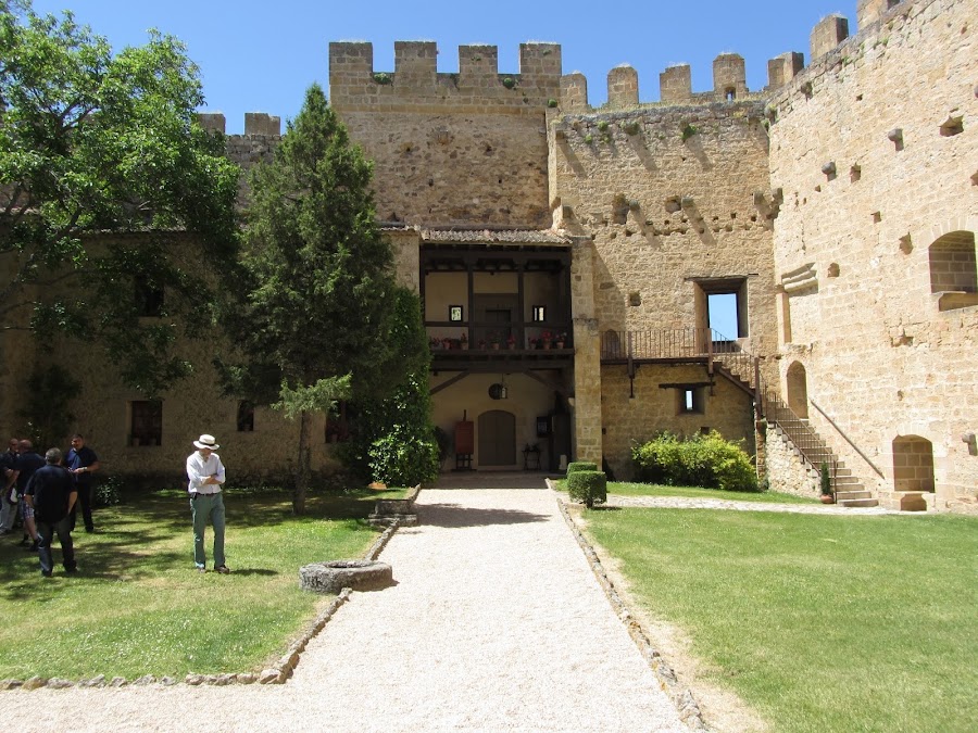 Interior del Castillo de Pedraza