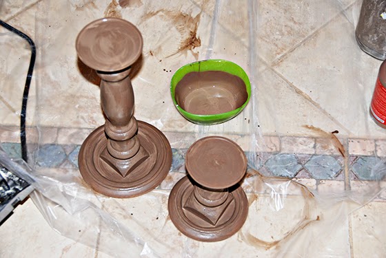 DIY проект: подсвечники из балясины своими руками