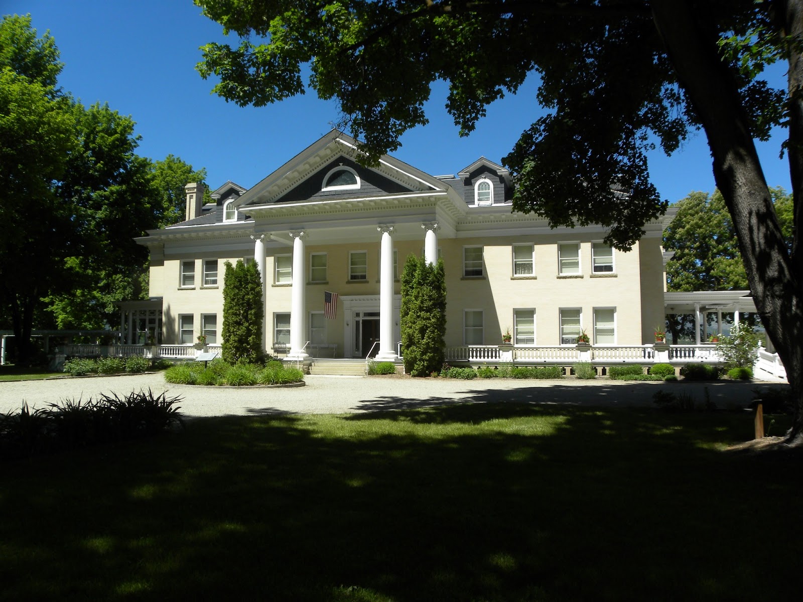 Bill and Jan RVing the USA Daly Mansion