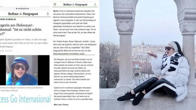 Heboh Fotonya di Berlin Holocaust Memorial Hingga Disorot Media Jerman, Ini Klarifikasi Syahrini Heboh Fotonya di Berlin Holocaust Memorial Hingga Disorot Media Jerman, Ini Klarifikasi Syahrini