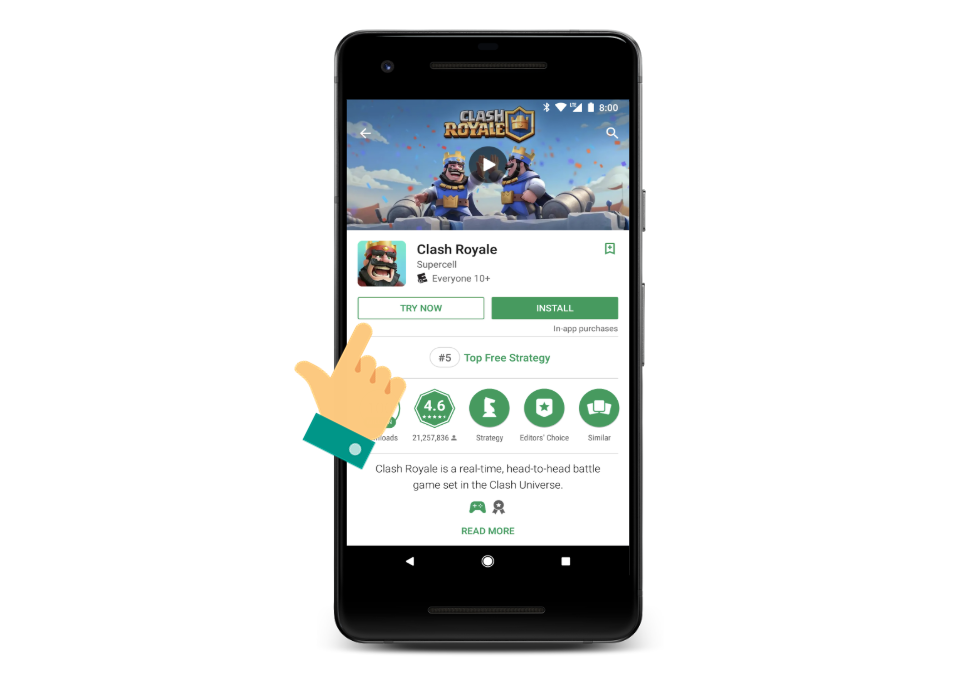 Google opens Instant Apps to all small or large game developers