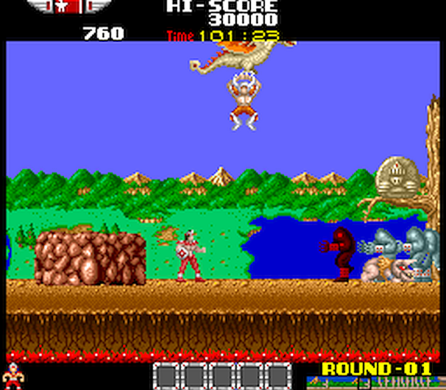 Indie Retro News Rygar AGA Tecmo's Arcade game as an Amiga port gets