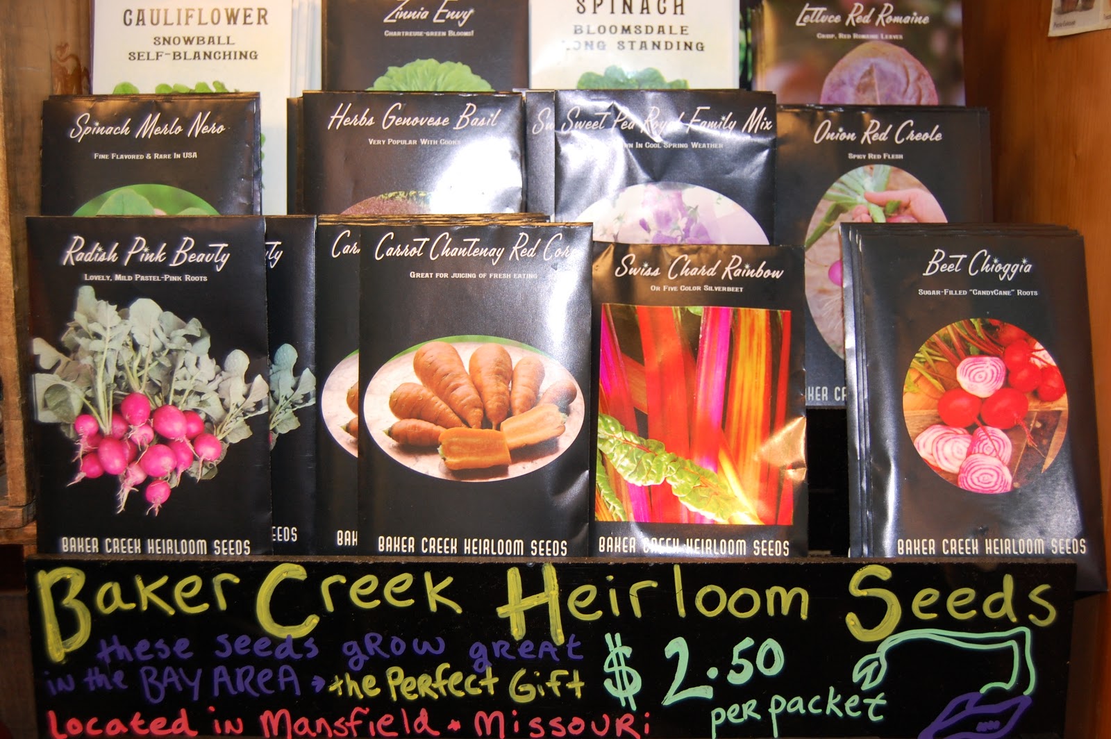 . Petaluma Seed Bank...