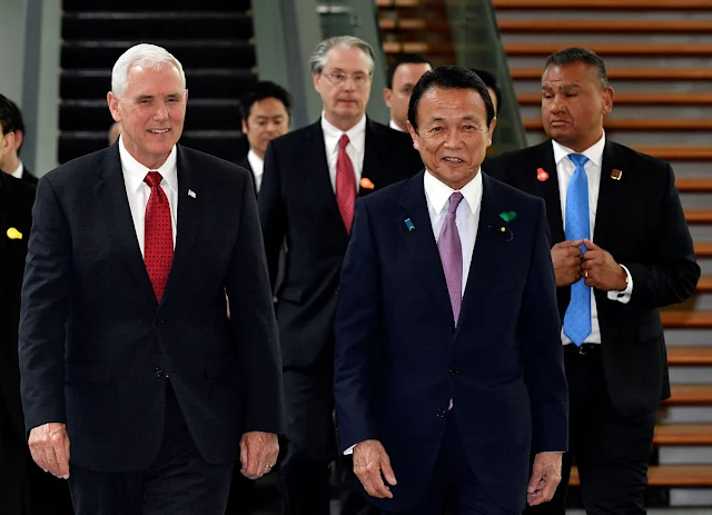 NEWS | Pence Kicks Off Japan Talks, Both Sides Seek "New Term" Results