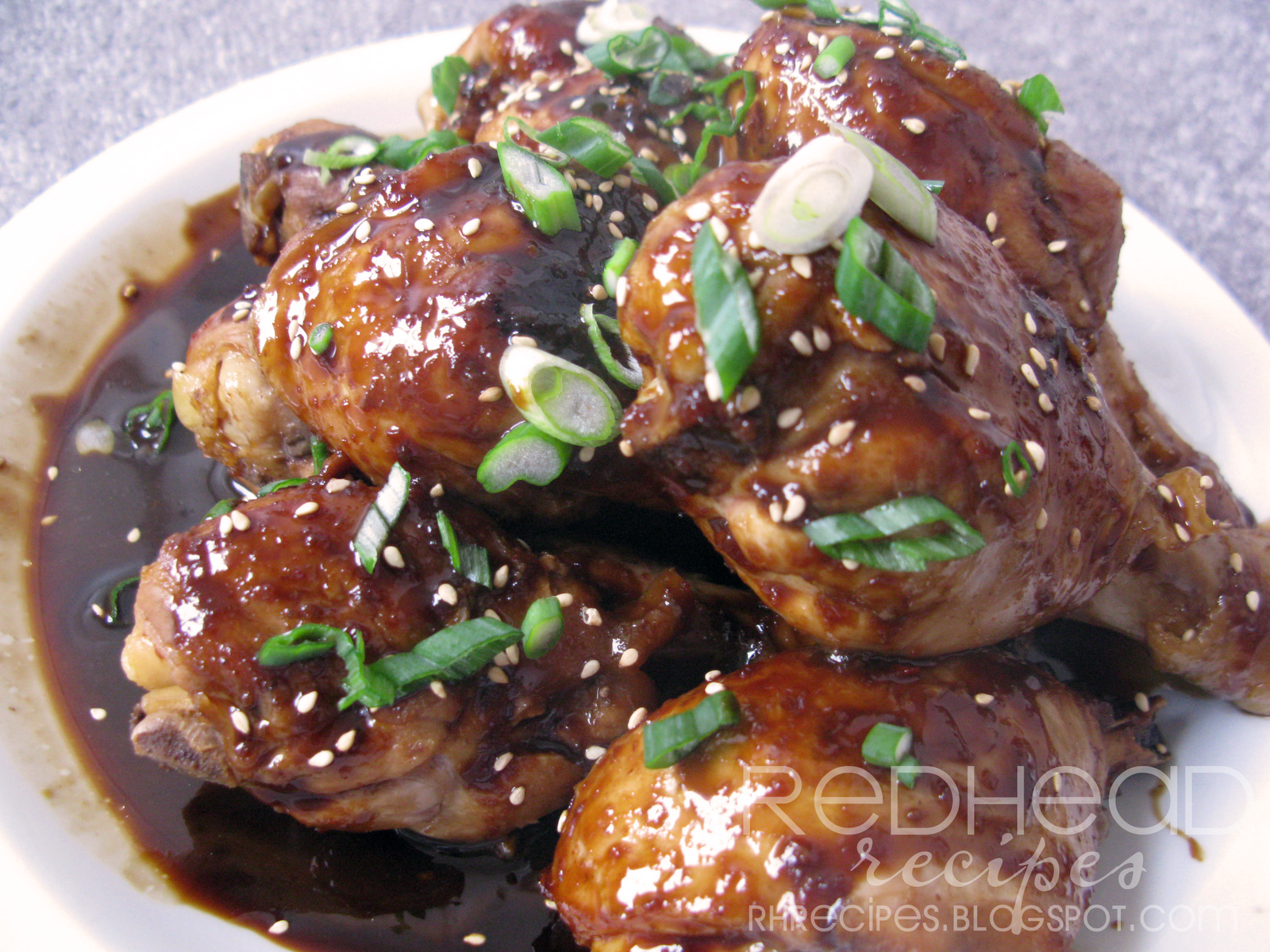 Redhead Recipes Asian Glazed Drumsticks
