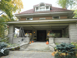 decorazioni casa Halloween casa di oak park a Halloween