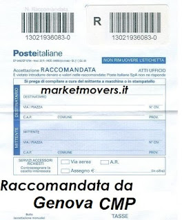 Raccomandata da Genova CMP, cosa può essere?