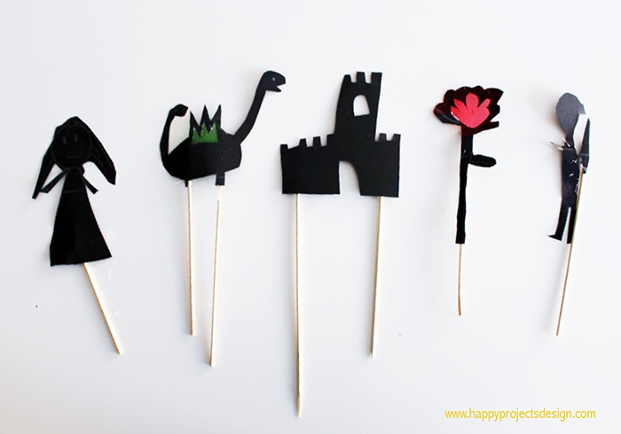 DIY teatro de sombras Sant Jordi DIY teatro de sombras Sant Jordi