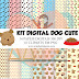 KIT DIGITAL DOG CUTE GRÁTIS