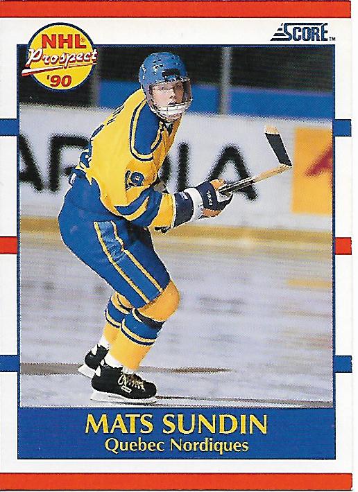 My PCsone card at a time Mats Sundin card 2 199091 Score American 398