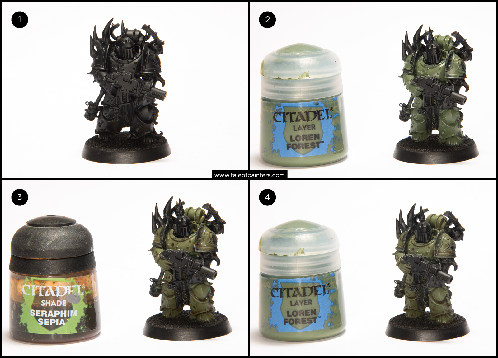 Tutorial How to paint Death Guard Plague Marines Tale of Painters