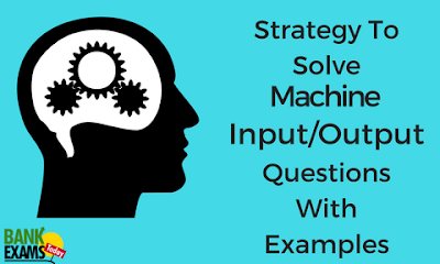 Strategy to Solve Machine Input Output Questions With Examples