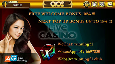 ACE9 Mobile Online Casino Malaysia