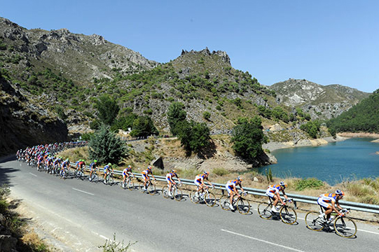 ciclistas vuelta España