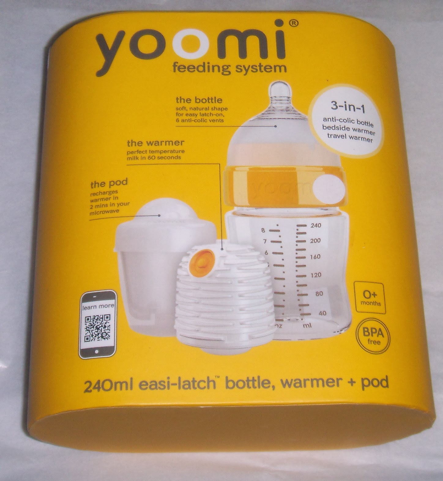 Mommie of 2 Yoomi Self Warming Bottle Review