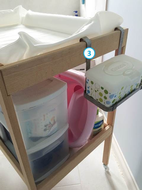 onsklig change table containers
