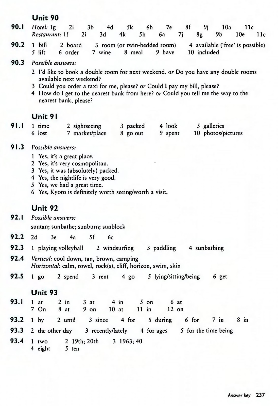Imlovinlit Answer Key English