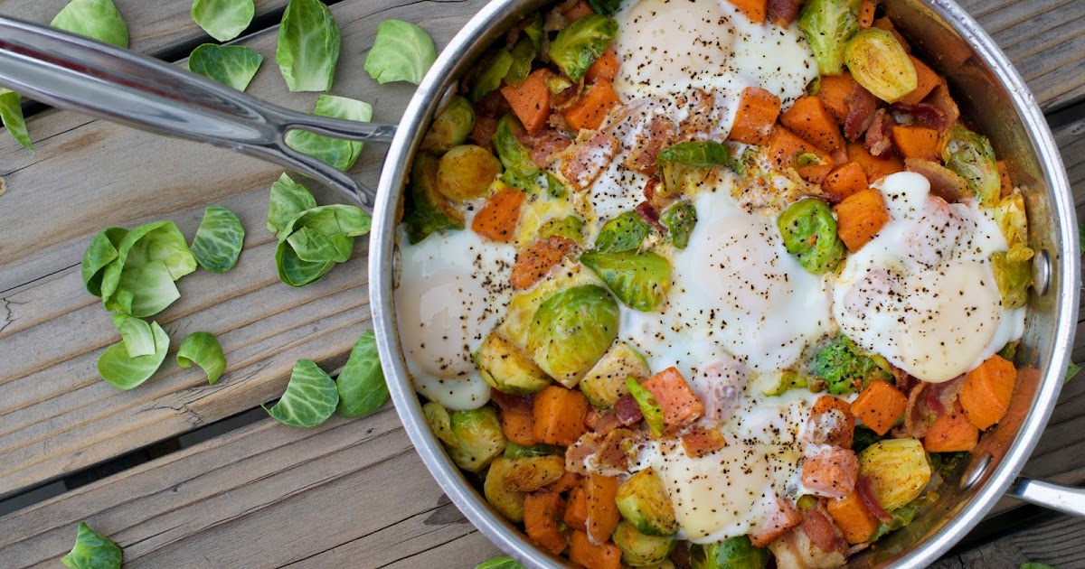 Healthy, Tasty, & Simple Eating Sweet Potato, Brussels Sprout and
