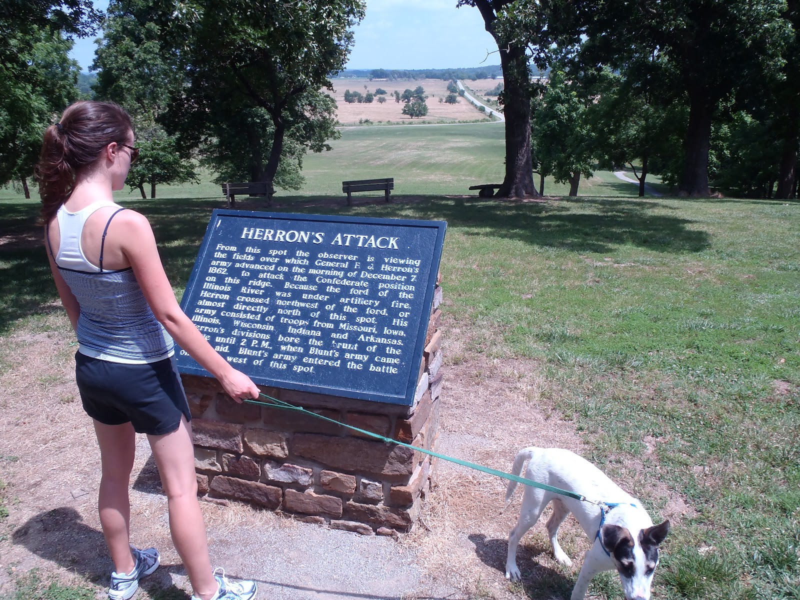 Prairie Grove Battlefield State Park Battlefield Trail Trails of