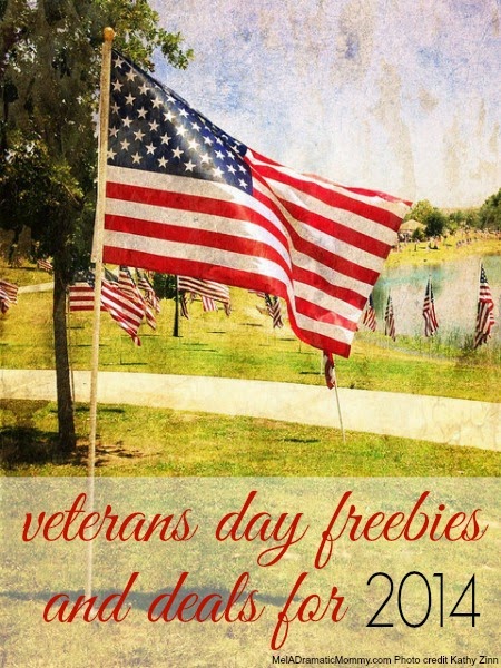 Veterans Day Freebies, Offers and Deals for 2014