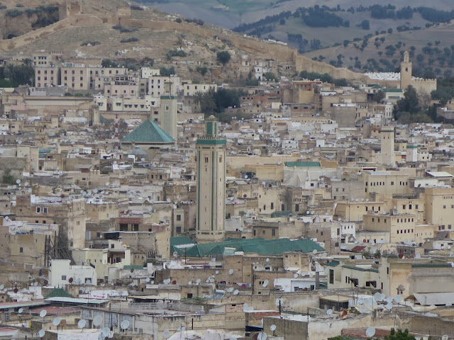 Vista panorámica de Fez