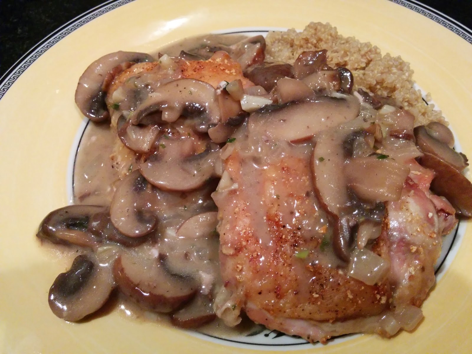 Got it, Cook it: Chicken with Mushrooms & Garlic