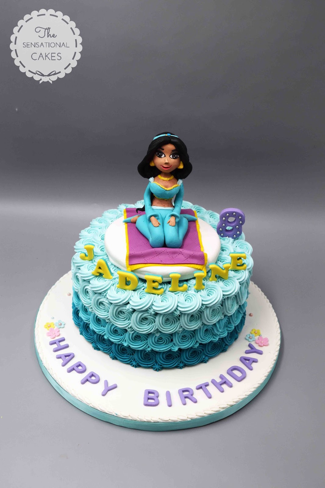 The Sensational Cakes Princess Jasmine Inspired Theme Cake Singapore