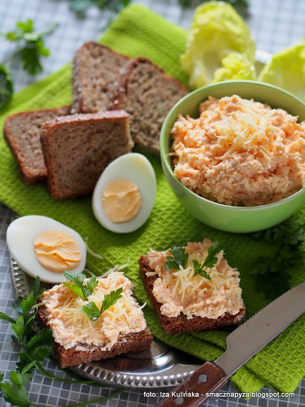 Pasta jajeczna bursztynowa Smaczna Pyza