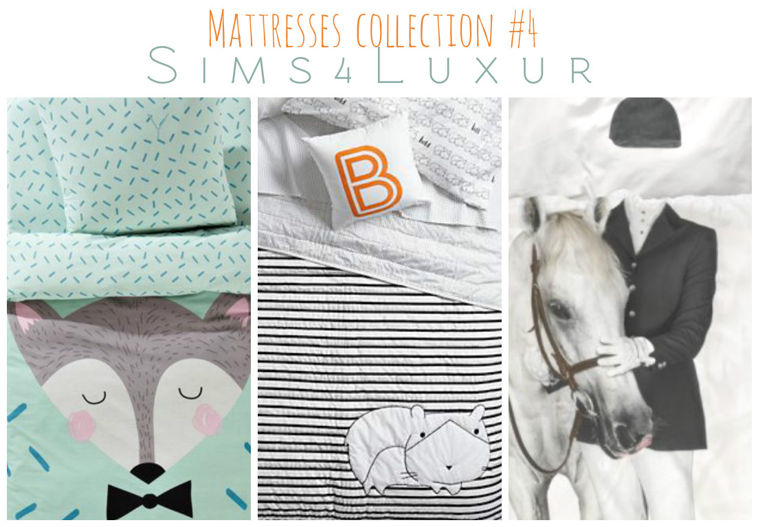 Mattresses collection 4 Sims4Luxury