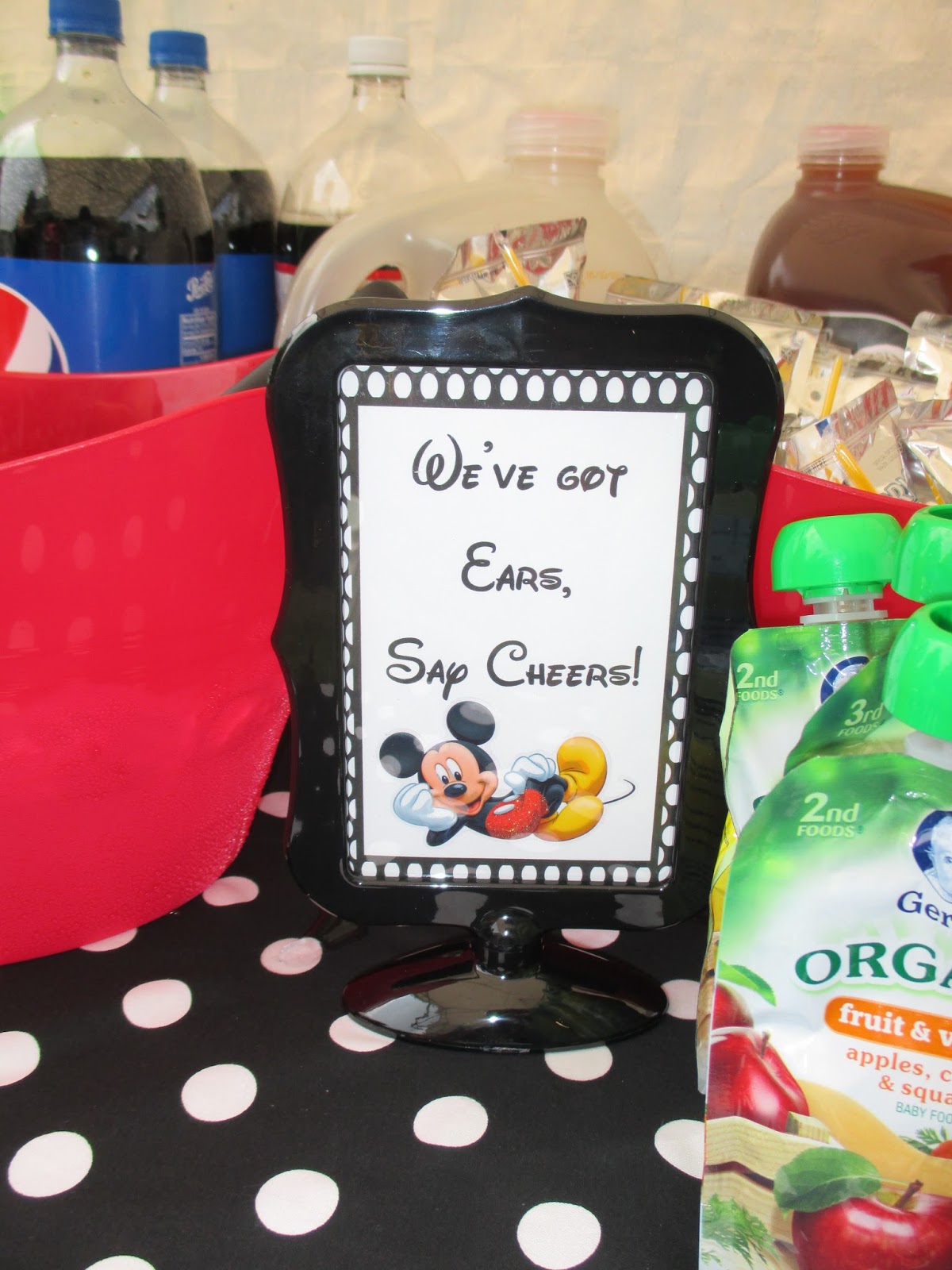 Pink Polka Dots and Pre-K: Mickey Mouse Clubhouse 1st Birthday!