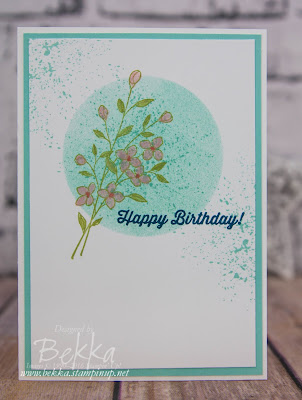Touches of Texture Pink Blossom Birthday Card made using supplies from Stampin' Up! UK.  Buy Stampin' Up! here in the UK