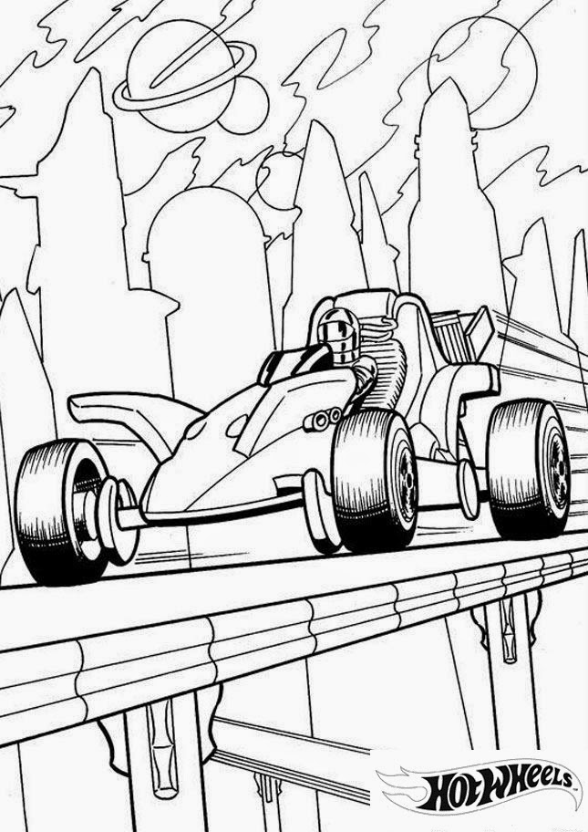 Hot Wheels Coloring Pages 3