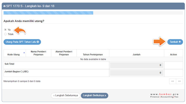Memasukkan opsi saham di turbotax